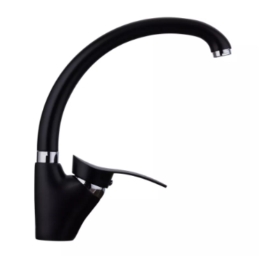 Змішувач для кухні Frap F4101-11 F41 d 40 мм Чорний