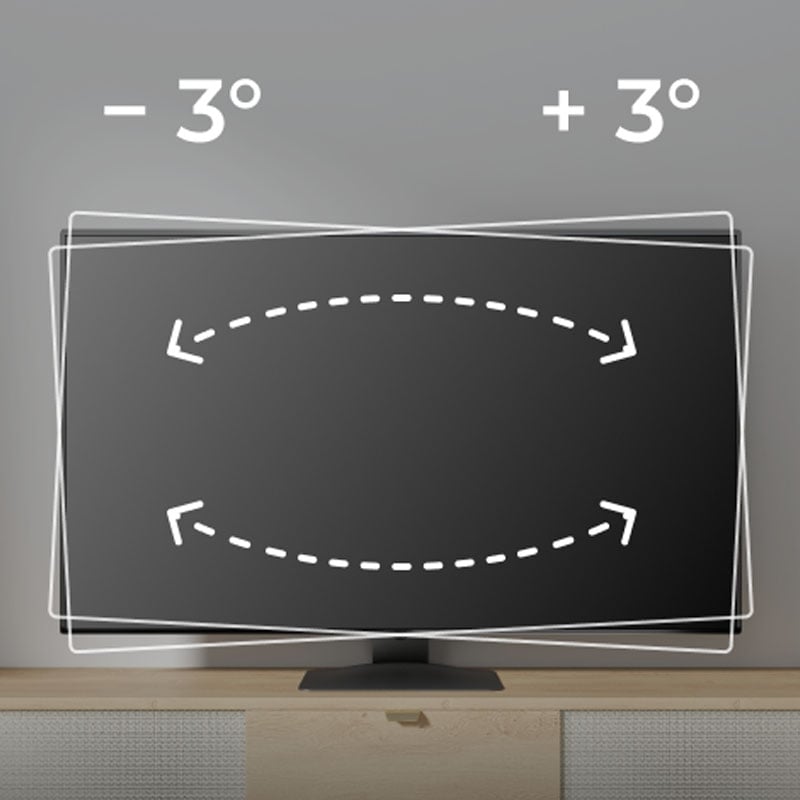 Стойкая мобильная KIVI Motion TV Stand настольная для телевизора 23-65" (tf624) - фото 10