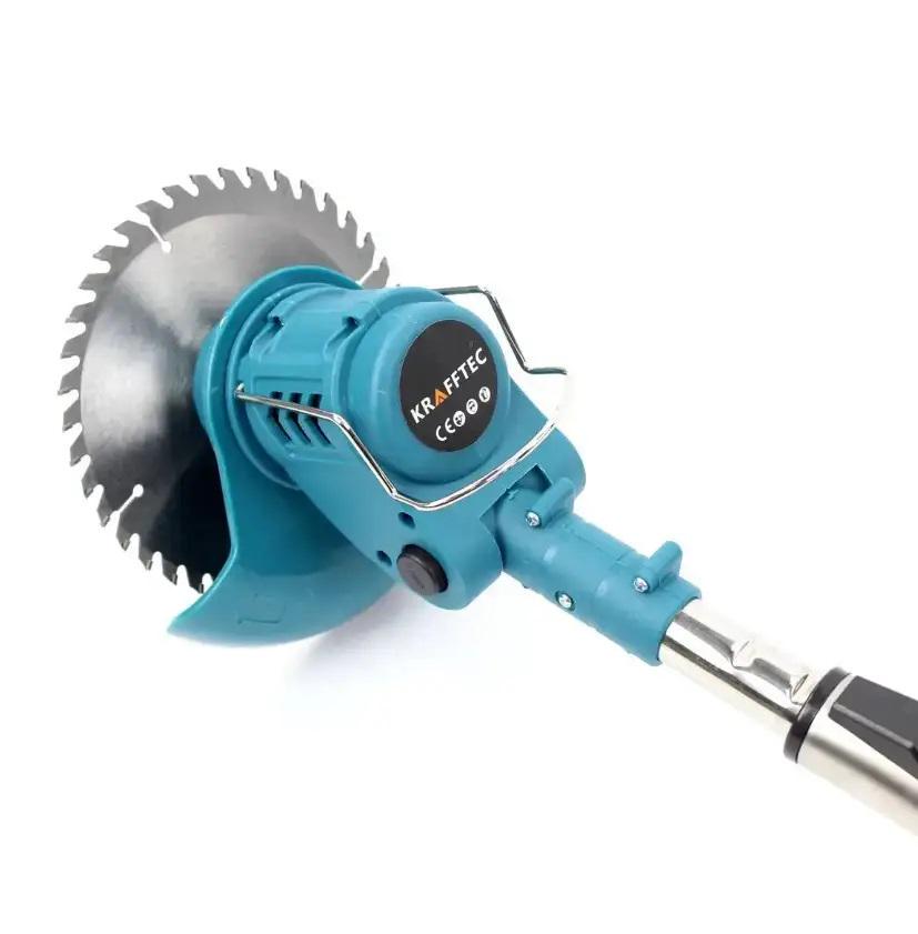 Кусторез с триммером Krafftec KRA-808 9415 Blue (22790724) - фото 3 Кусторез с триммером Krafftec KRA-808 9415 Blue (22790724) - фото 3