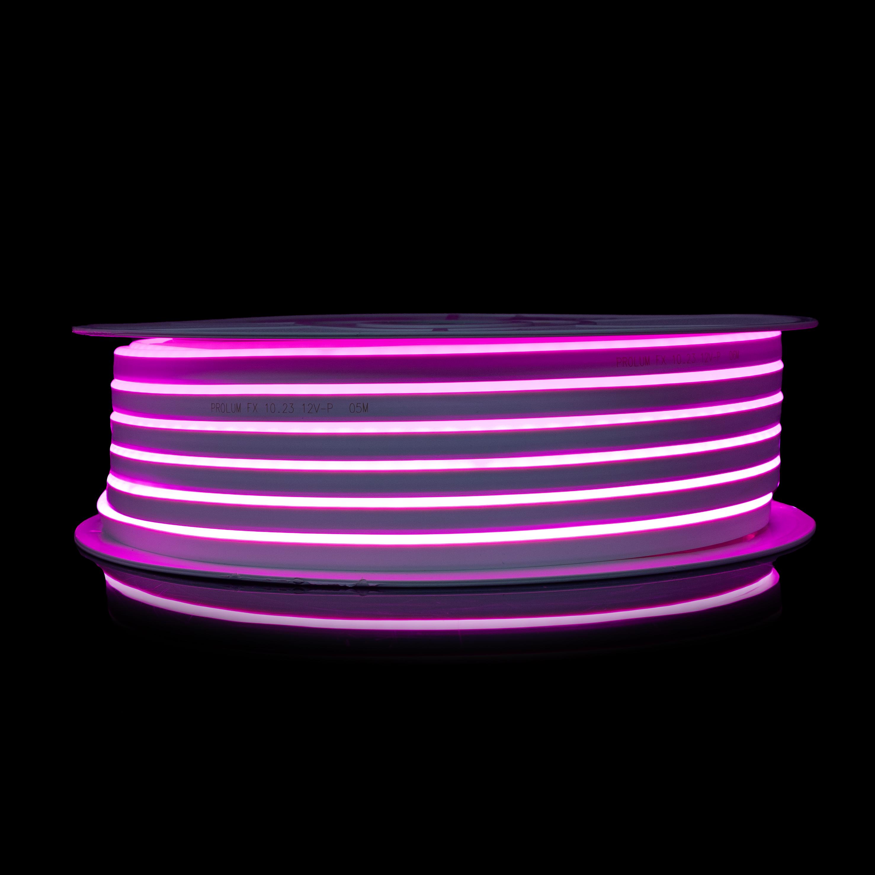 Світлодіодний неон Prolum Series-FX Pro 6x12 IP68 12V Рожевий (30075973) - фото 2 Світлодіодний неон Prolum Series-FX Pro 6x12 IP68 12V Рожевий (30075973) - фото 2
