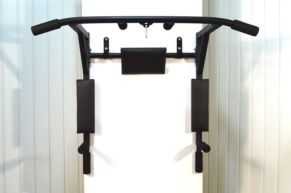 Турнік-бруси SAB В2УС посилений настінний розбірний з адаптивною спинкою для преса Чорний (0002) - фото 6