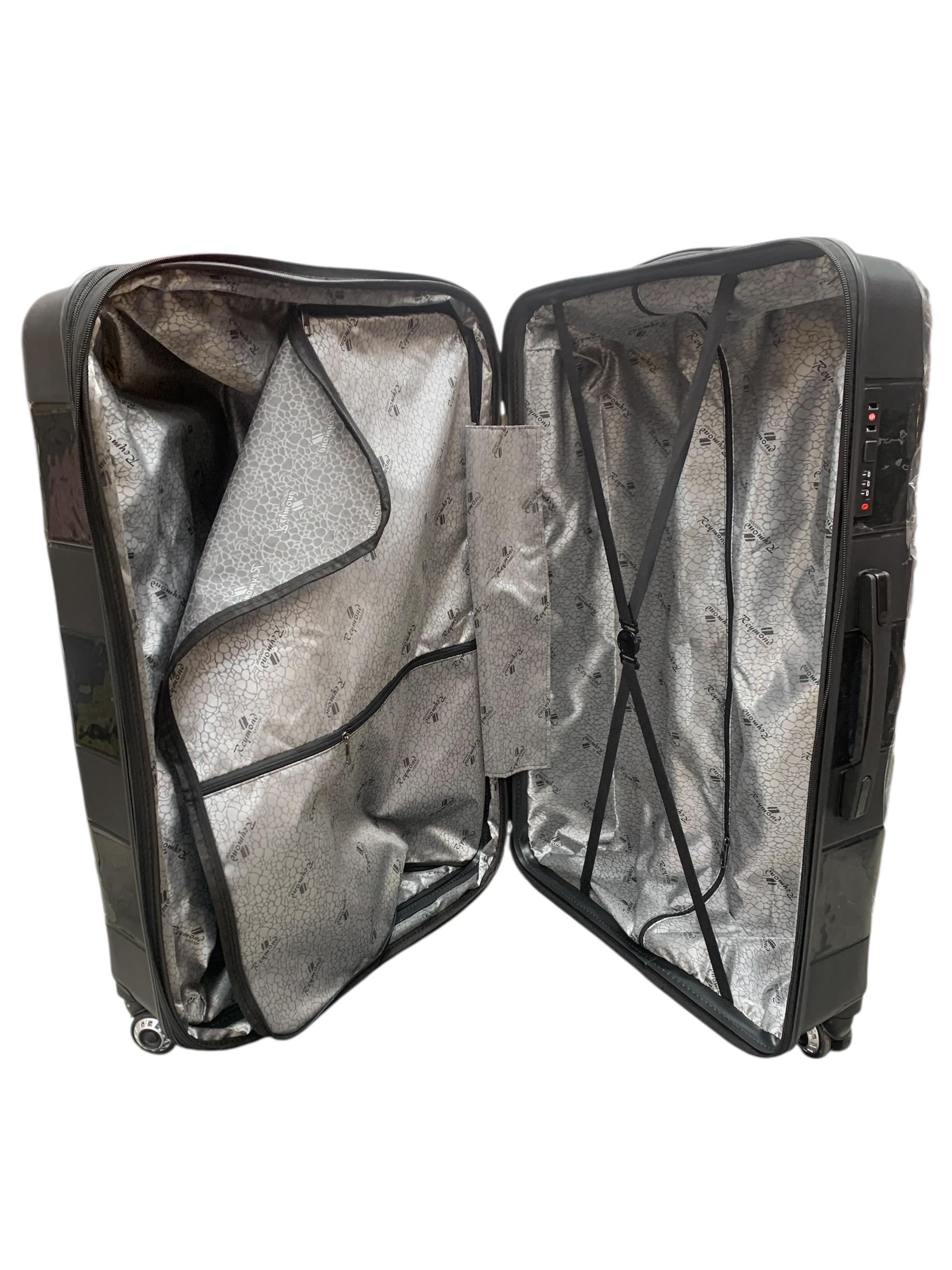 Чемодан Reymond PP006-L полипропилен с расширением на 4-х двойных колесах L 120/10 л - фото 2 Чемодан Reymond PP006-L полипропилен с расширением на 4-х двойных колесах L 120/10 л - фото 2