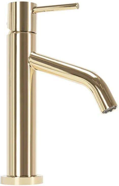 Смеситель для умывальника Rea Level Gold (REAB2044)