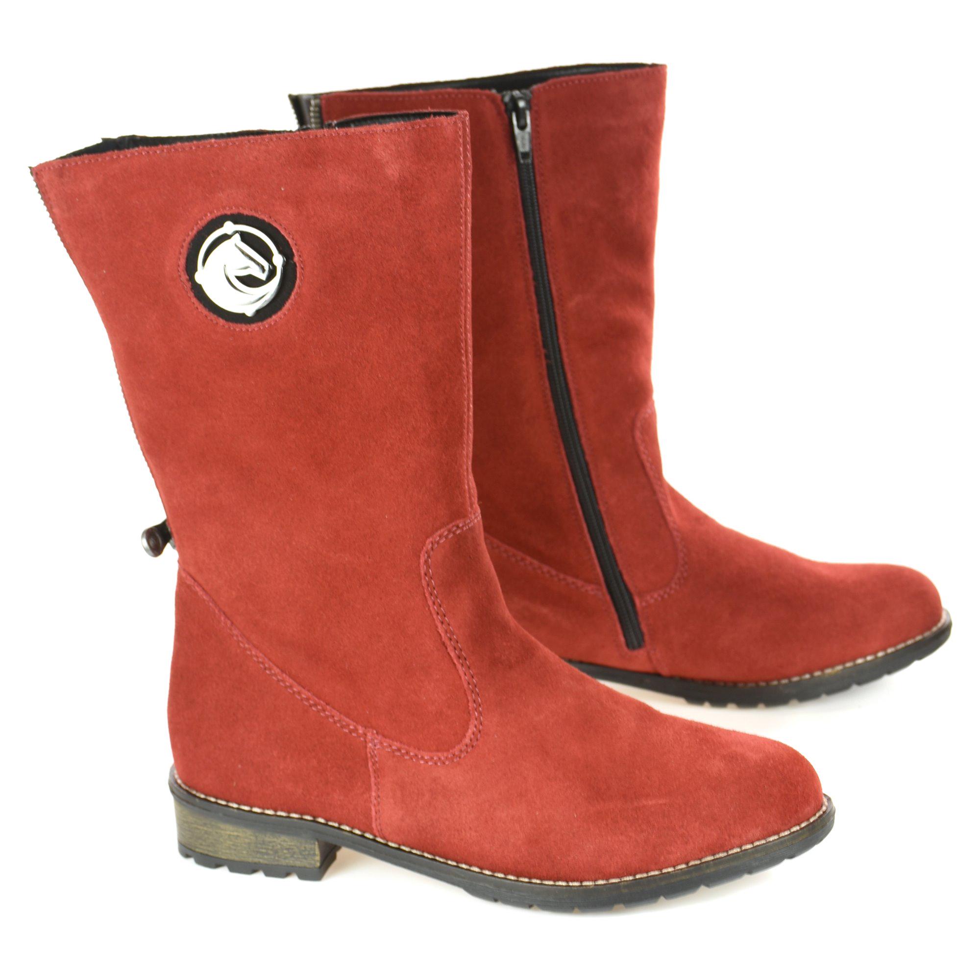 Напівчоботи жіночі зимові Remonte р. 38 Червоний (011024-38) - фото 4 Напівчоботи жіночі зимові Remonte р. 38 Червоний (011024-38) - фото 4