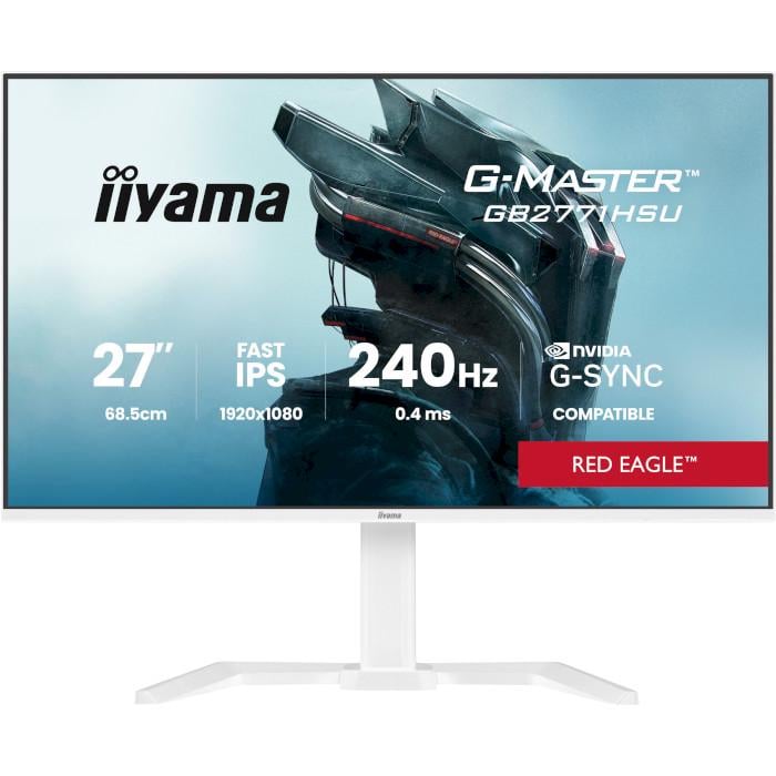Монитор игровой Iiyama G-Master GB2771HSU-W1 Red Eagle White (32534330)