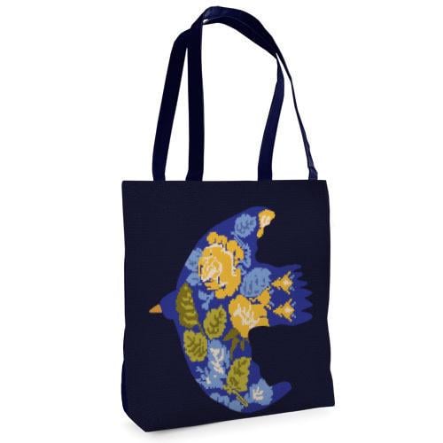 Сумка тканинна Presentville Tenderness Птах у вишиванці (ST 23UKR014 TSI)