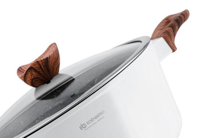 Набір казанів Edenber з мармуровим покриттям 8 пр. (EB-7424) - фото 5 Набір казанів Edenber з мармуровим покриттям 8 пр. (EB-7424) - фото 5