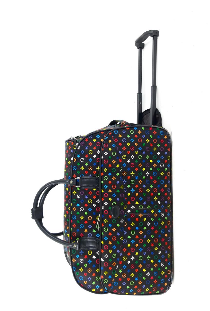 Сумка на колесах Sky travel 72 л 59x31x38 см Чорний (743563654)