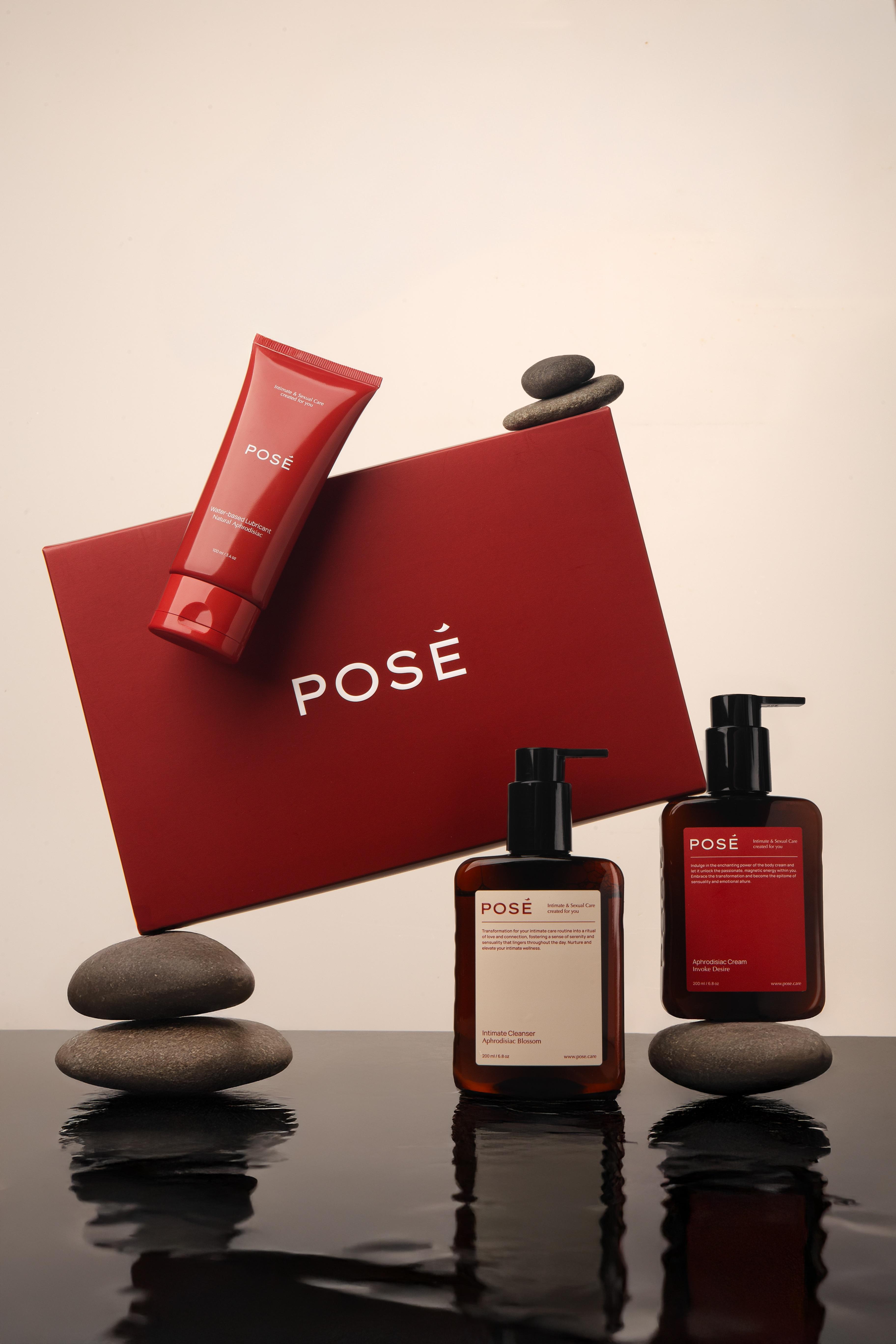 Подарочный набор интимной косметики с афродизиаком POSÉ PS1225 - фото 4