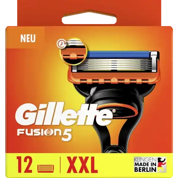 Лезвия для бритья Gillette Fusion5 12 шт. (HsVIf2)