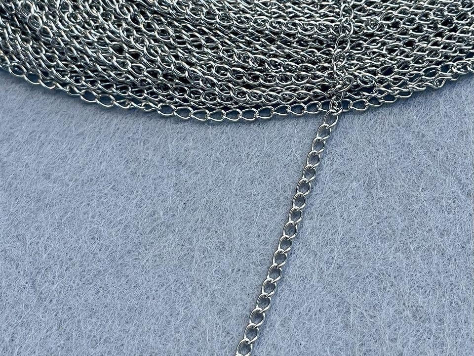 Ланцюг з нержавіючої сталі 3х4 мм Ланцюг з нержавіючої сталі 3х4 мм