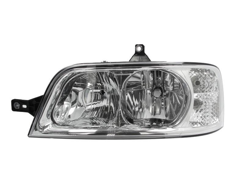 Фара передняя левая Citroen Jumper 2002-2005/Peugeot Boxer 2003-2005 H1/H7 (550-1130L-LD-EM)