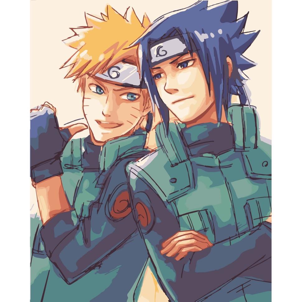 Картина по номерам ART CRAFT Наруто и Саске 40x50 см (ACR-B-10225-AC)