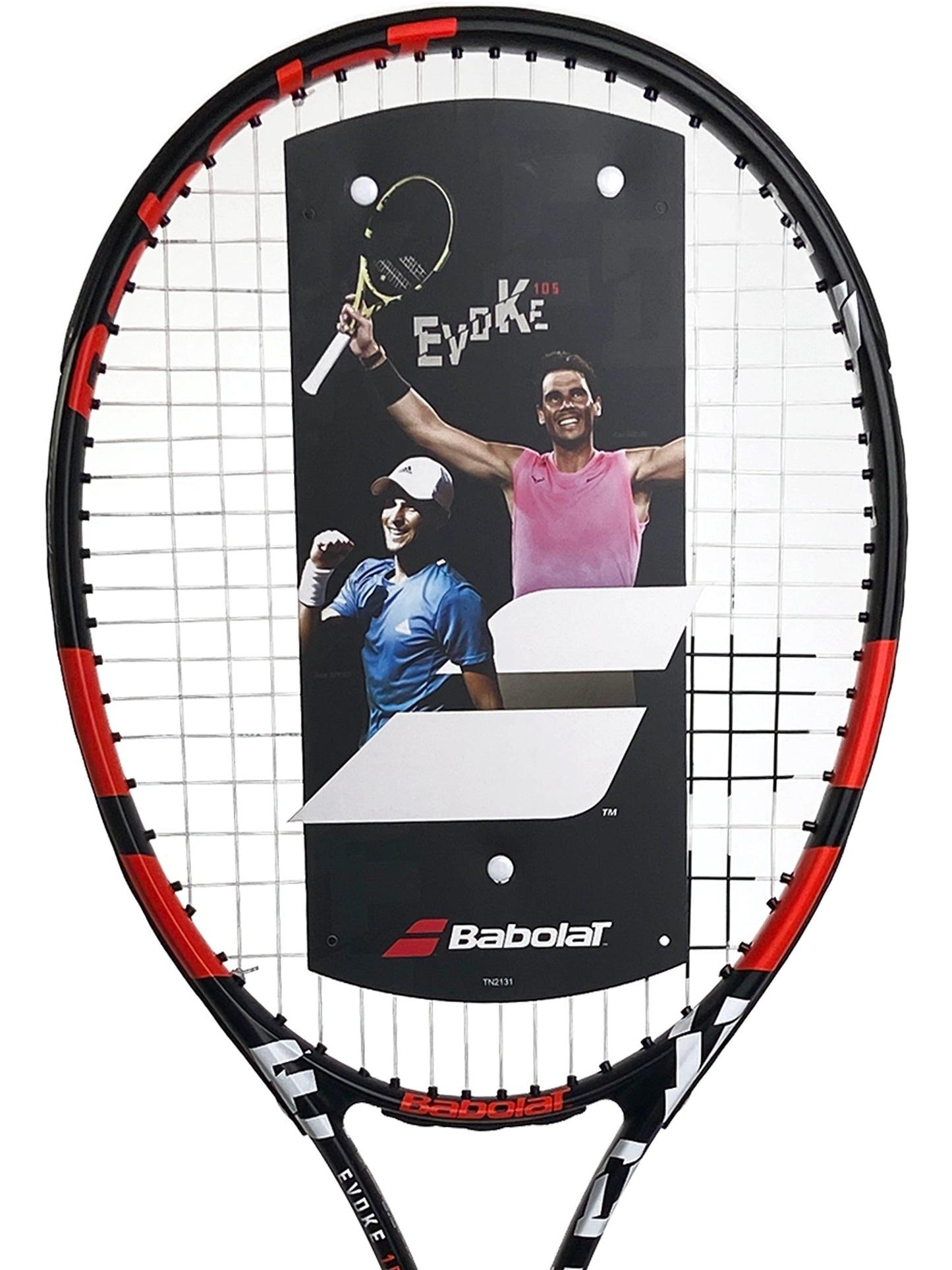 Ракетка для тенісу Babolat Evoke 105 Gr2 Black/Orange - фото 2