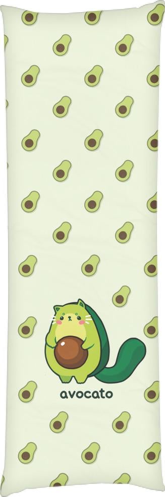 Подушка дакимакура Avocato 50x150 см (14107098) Подушка дакимакура Avocato 50x150 см (14107098)