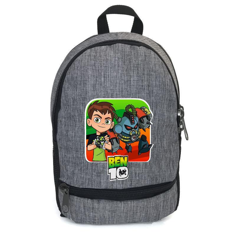 Школьный рюкзак подростковый Cappucino Toys с принтом Ben 10 BTN 009-grey 12,5 л Серый (1644581933)