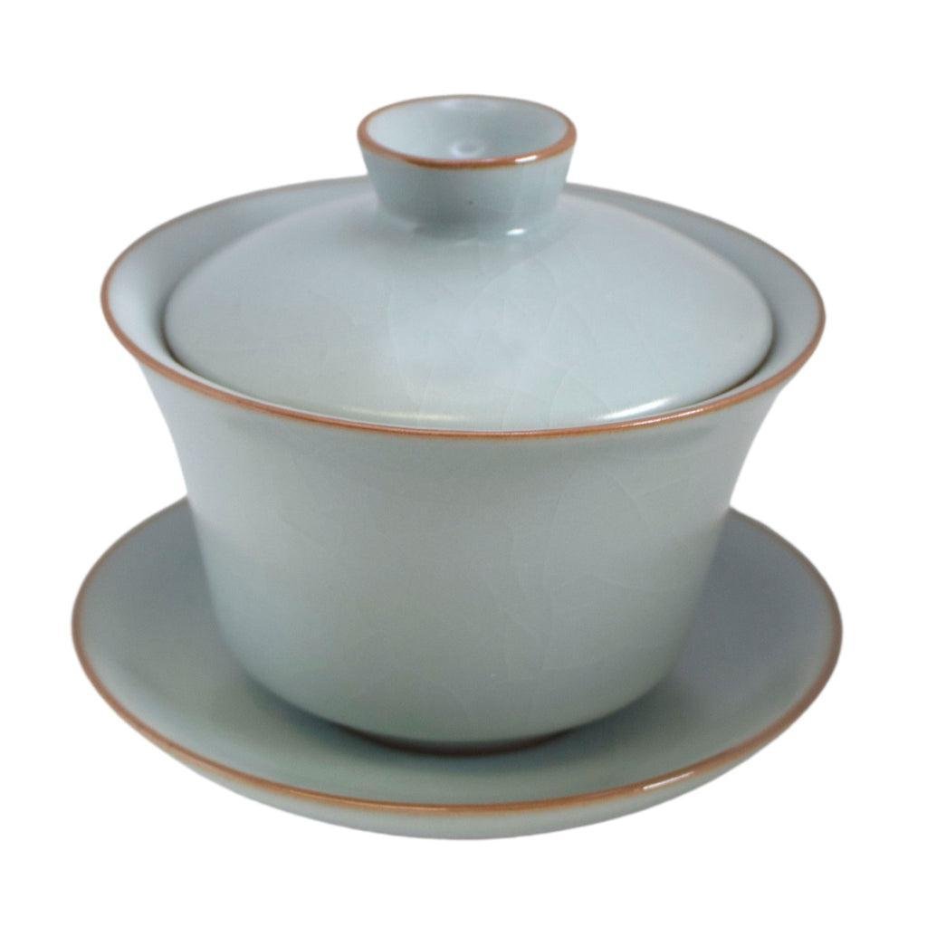 Гайвань фарфоровая для чайной церемонии 170 мл Голубой (OS-TC032-3) Гайвань фарфоровая для чайной церемонии 170 мл Голубой (OS-TC032-3)