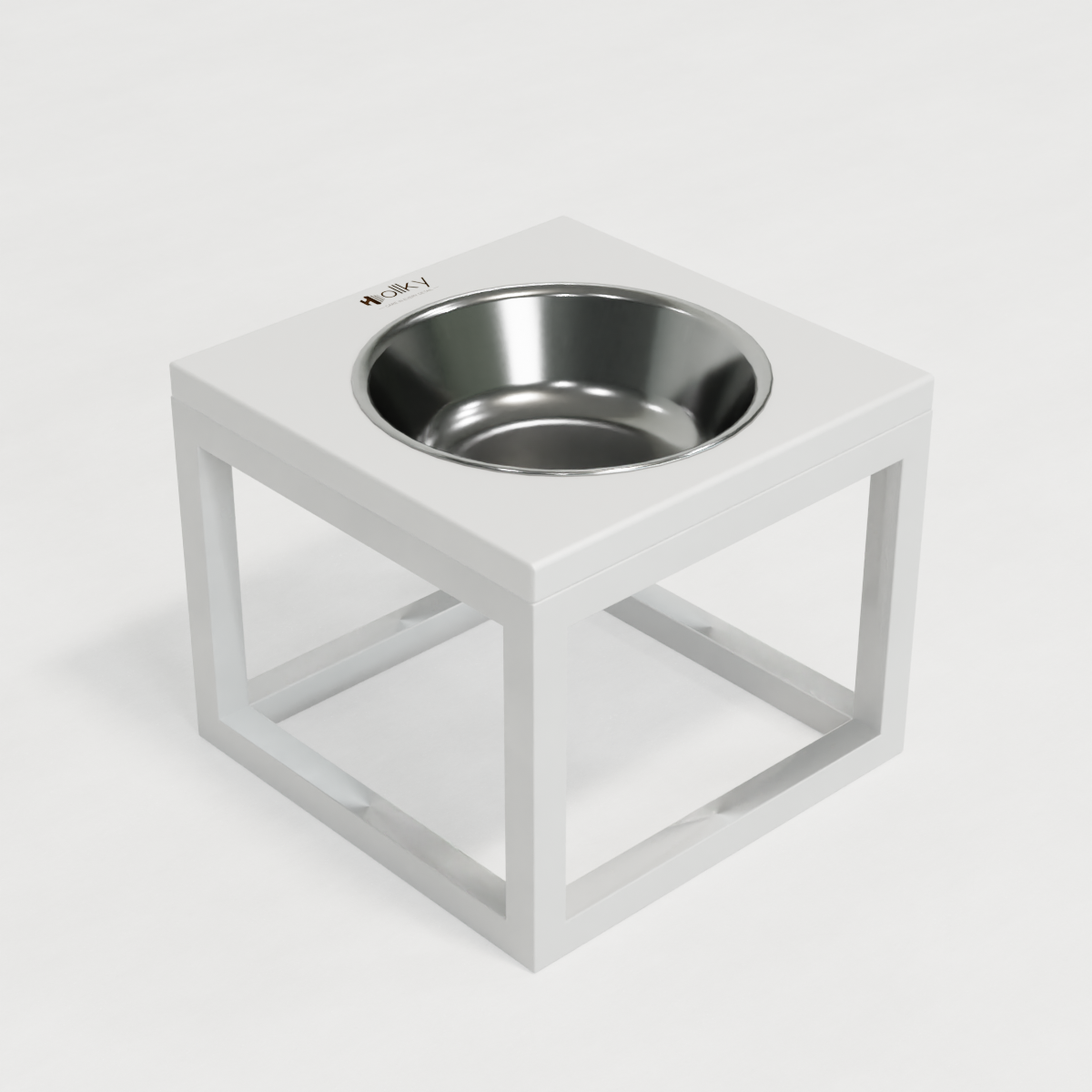 Миска на подставке для больших собак Hollky Base Solo XL 1,8 л (XL-262620-WHWH) - фото 8 Миска на подставке для больших собак Hollky Base Solo XL 1,8 л (XL-262620-WHWH) - фото 8