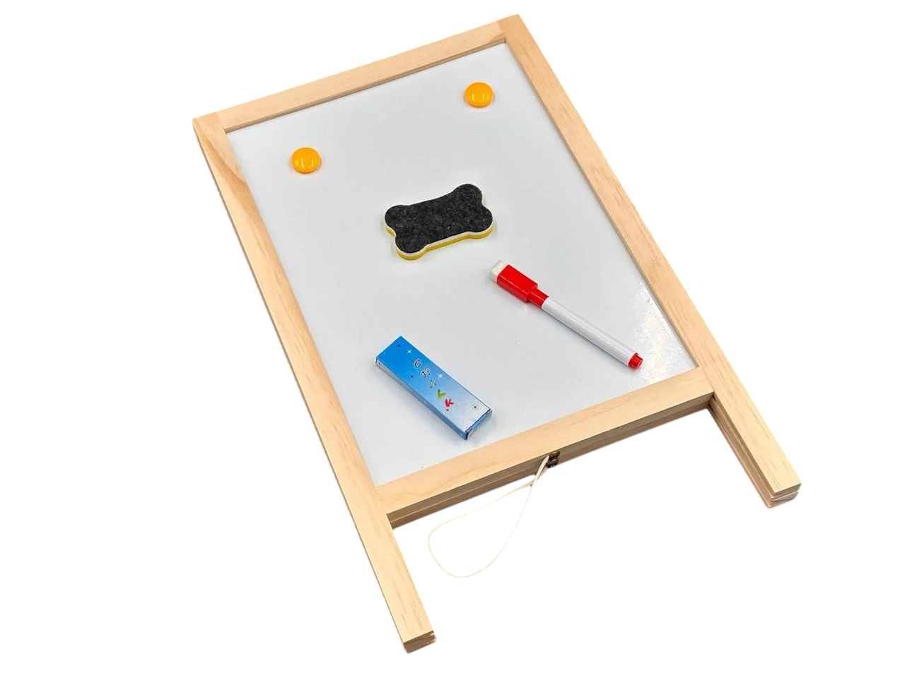 Детский мольберт из натурального дерева двусторонний для рисования маркером и мелом 25х40 см (PLT-108). Детский мольберт из натурального дерева двусторонний для рисования маркером и мелом 25х40 см (PLT-108).