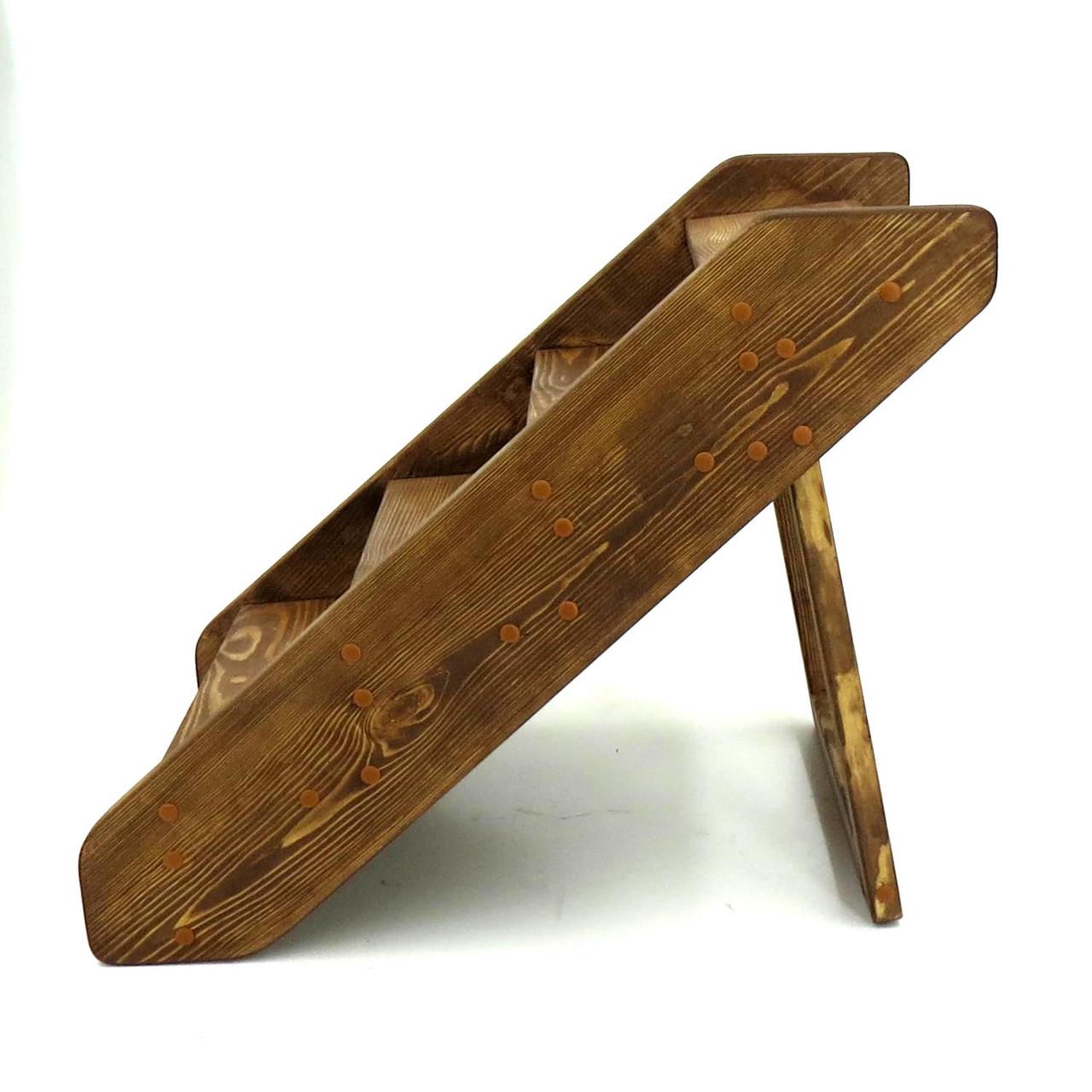 Сходи для собак з дерева Біндура Капучино (ТУС-000509) - фото 3 Сходи для собак з дерева Біндура Капучино (ТУС-000509) - фото 3