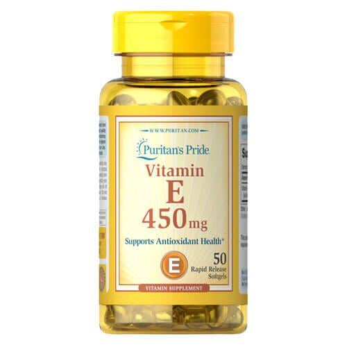 Витамин Е PP Vitamin E 450 мг 50 softgels (1780)