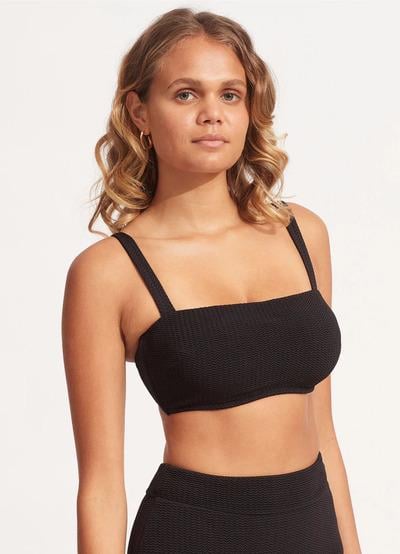 Верх купальника Seafolly M Черный (31206DD861black)