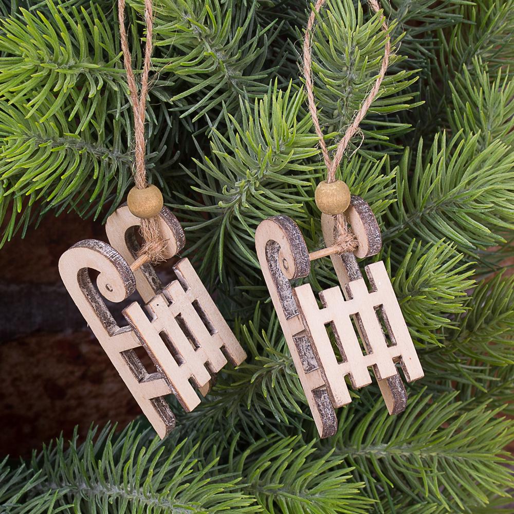 Подвеска декоративные сани 2 шт. (4858-3)