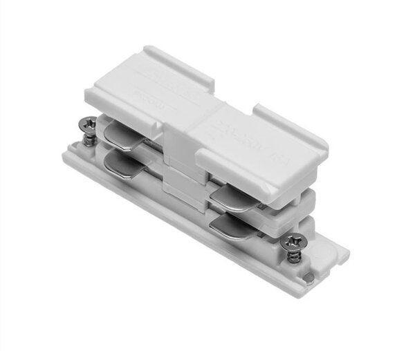Соединитель электрический для шинопровода 3-фазового GTV X-RAIL 68x21 мм Белый (00000035376)
