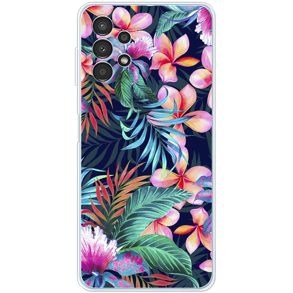 Чехол BoxFace Samsung Galaxy A13 4G (A135) flowers in the tropics Прозрачный силикон (44331-up1971-44331)