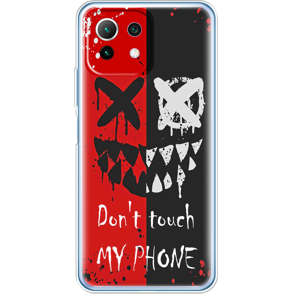 Чохол Boxface Xiaomi Mi 11 Lite Bad Smile Прозорий силікон (42128-up2468-42128)