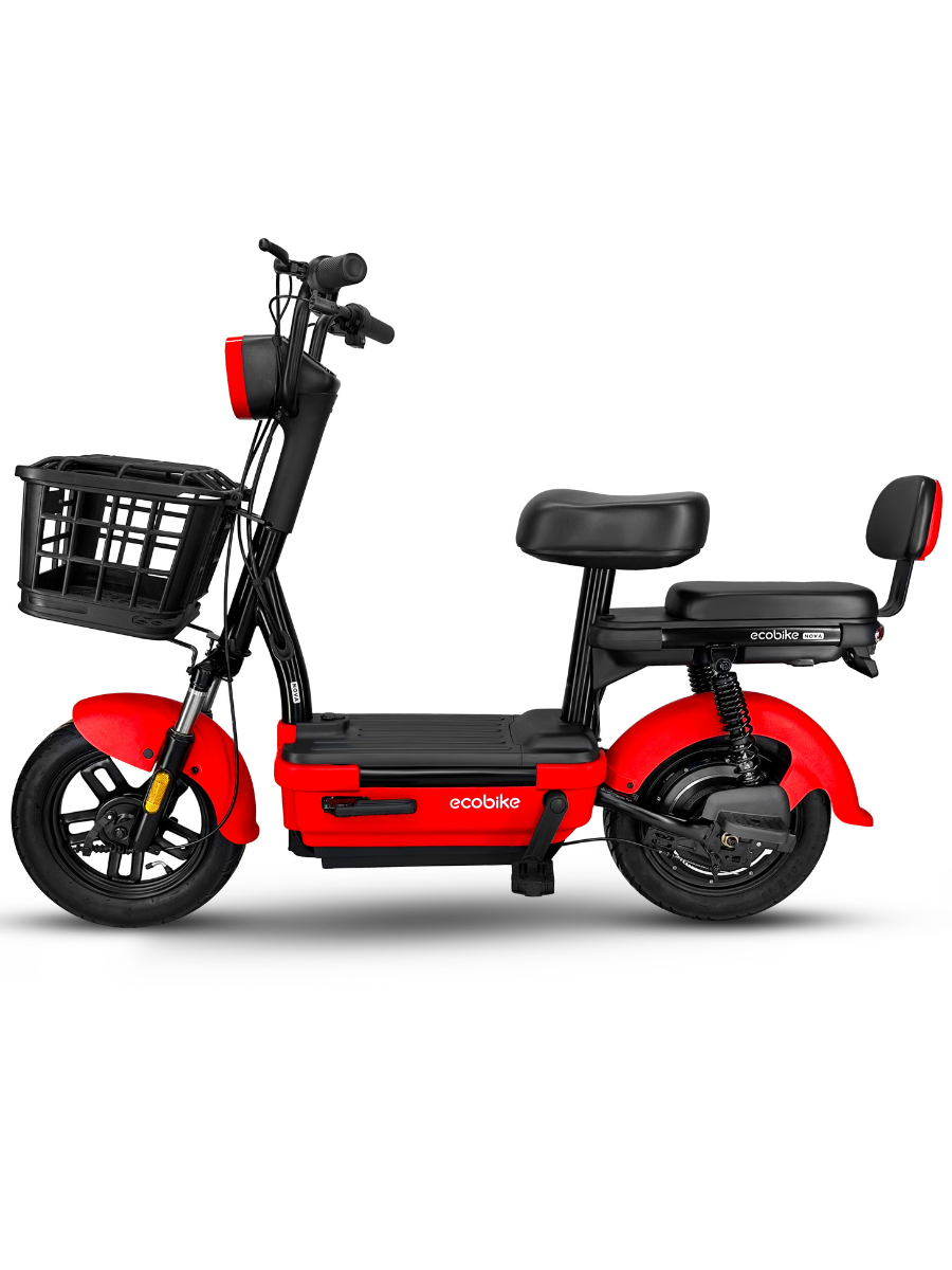 Электроскутер ECOBIKE Nova 15 Ah 48V 500W Красный