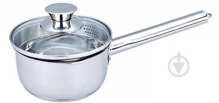 Ковш Maestro из нержавеющая сталь с крышкой 1 литра MR-3510-14S