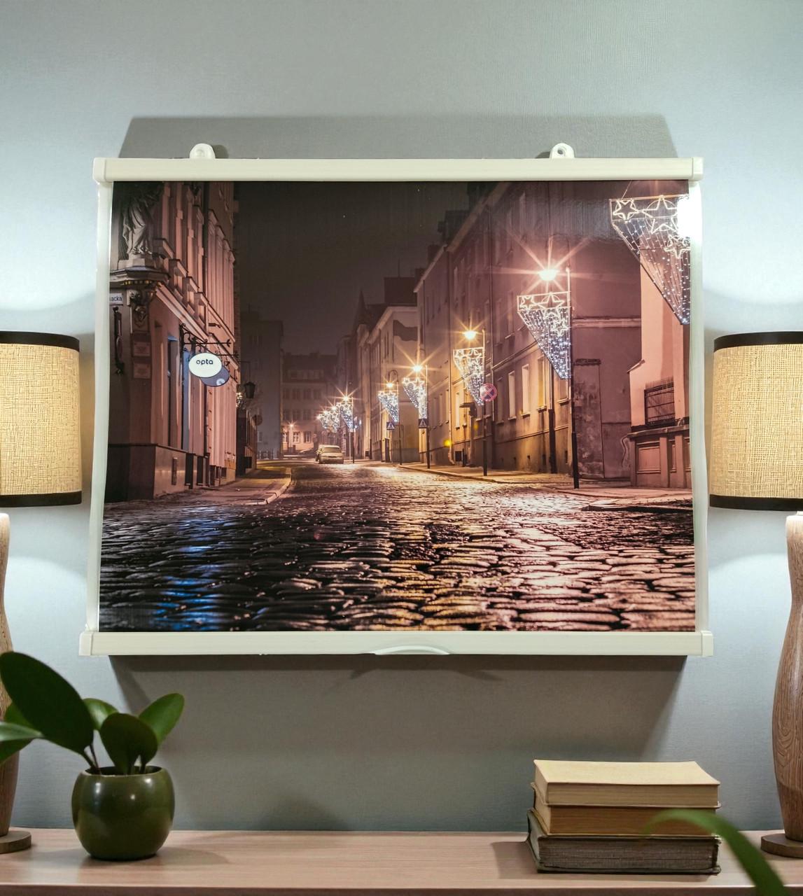 Обогреватель-картина настенный Вечерняя улица 63x50 см (wkr-10035)