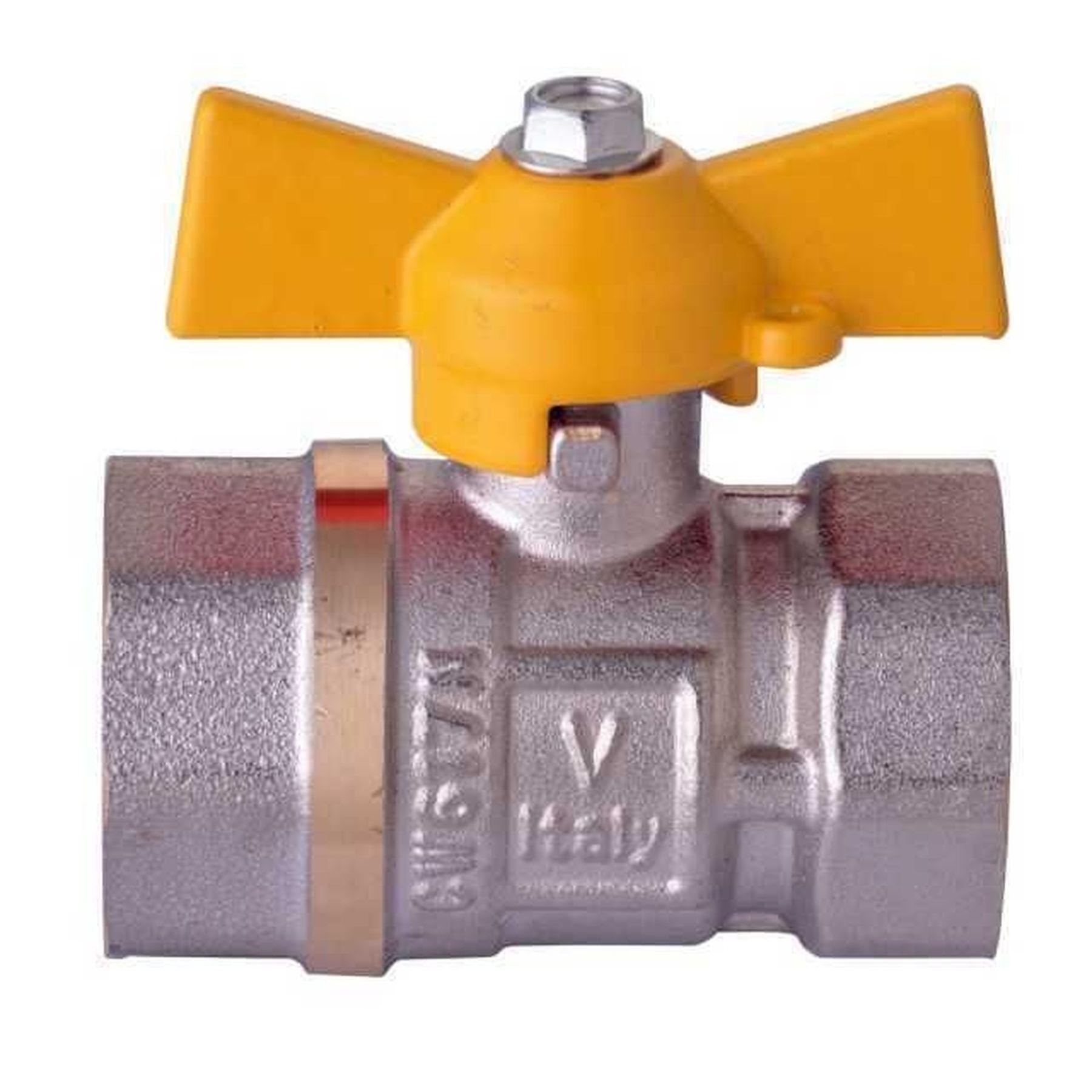 Кран кульовий прямий WATER VALVE ВВ ЖБ NV-V Q001 1/2″