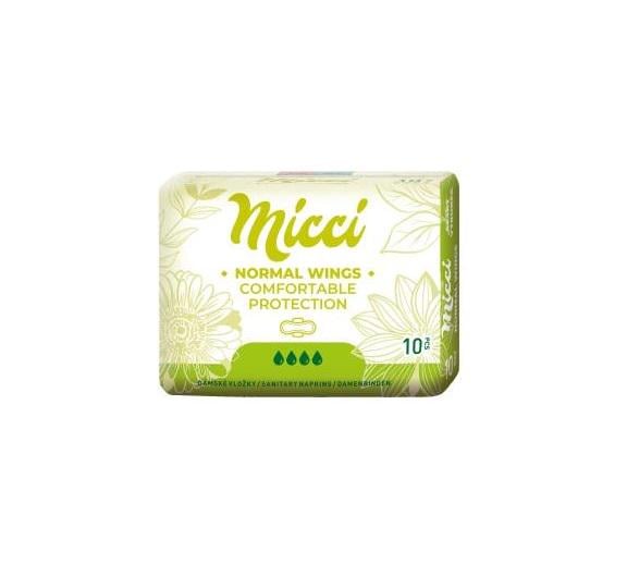 Гигиенические прокладки Micci Normal 4 капли 10 шт. (300133) Гигиенические прокладки Micci Normal 4 капли 10 шт. (300133)