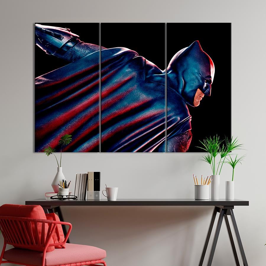 Настенний декор Мрачный герой Бэтмен 128x81 см (A30-3)