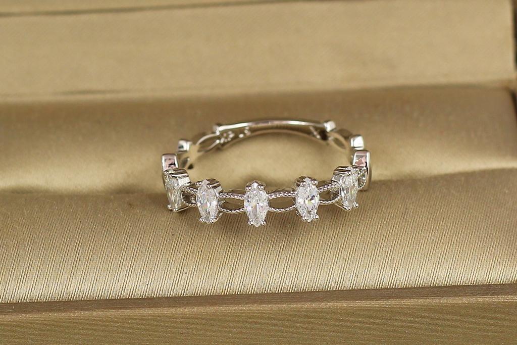 Кольцо Xuping Jewelry Ива р. 19 Серебристый (38728255)