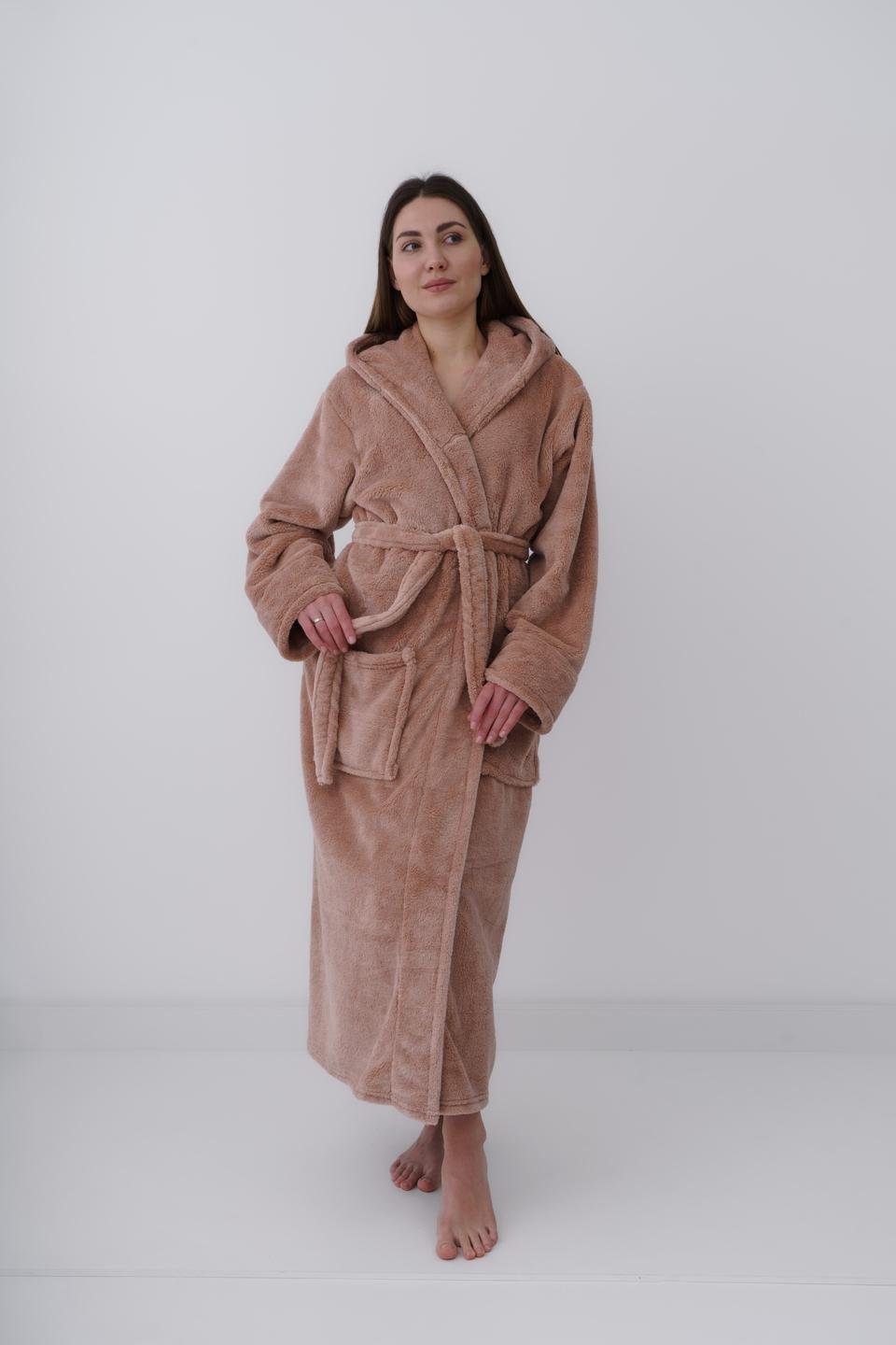 Халат жіночий UT Store HT01 S Бежевий