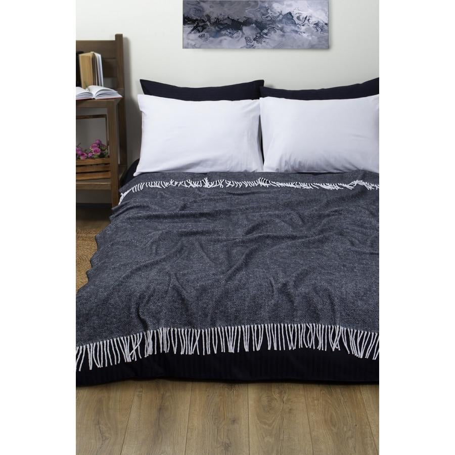 Плед Lotus Zeus Basic 140х200 Темно-синий (svt-2000022265058)