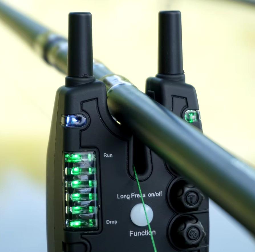 Набор электронных сигнализаторов клева Hirisi S8 3+1 карповые (2684017808) - фото 2