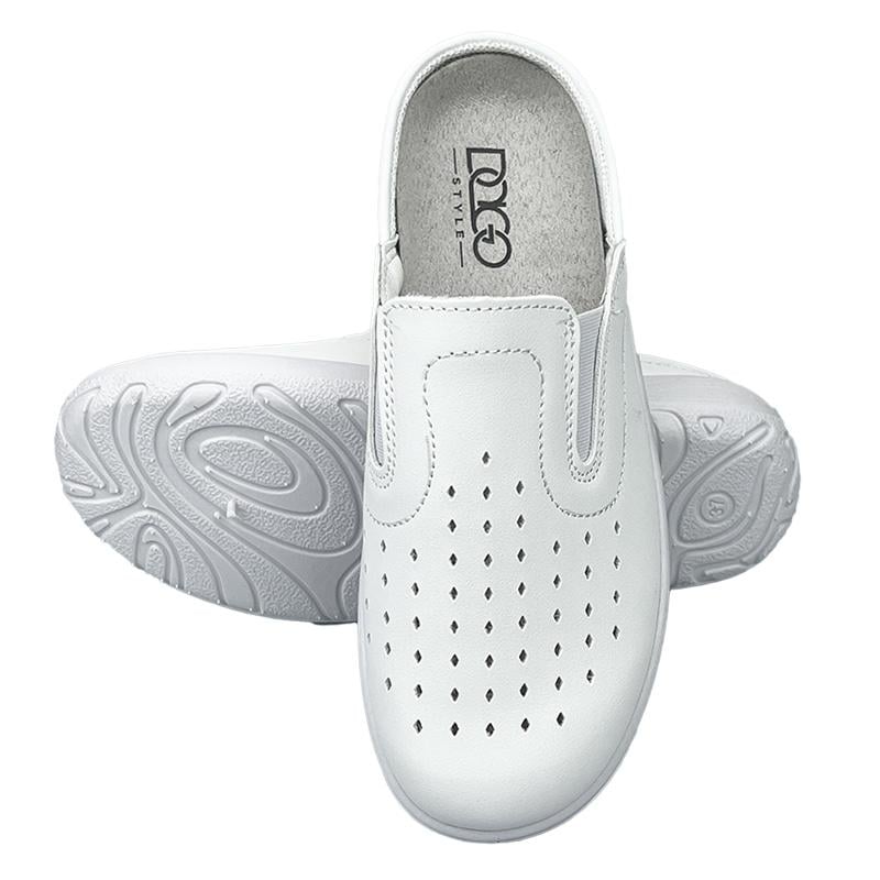 Тапочки медицинские женские эко-кожа 05400-2 p. 40 26 см Белый