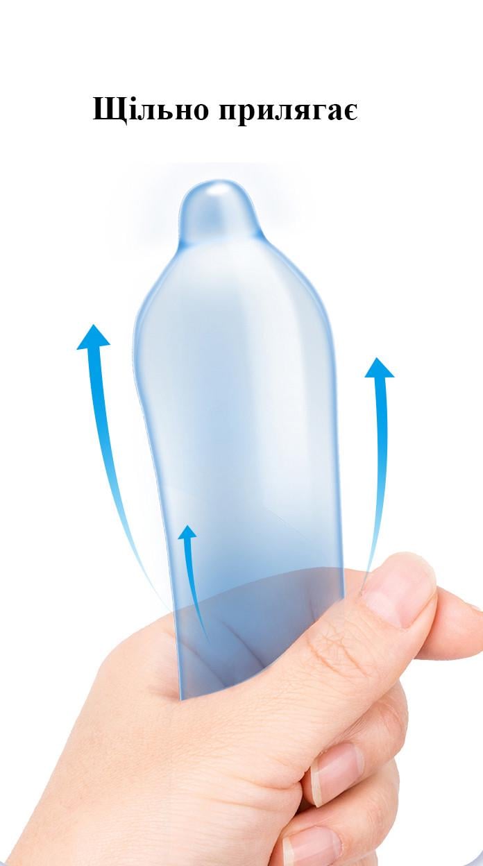 Презервативи ультратонкі XL збільшеного розміру 10 шт. (ml-xl) - фото 4