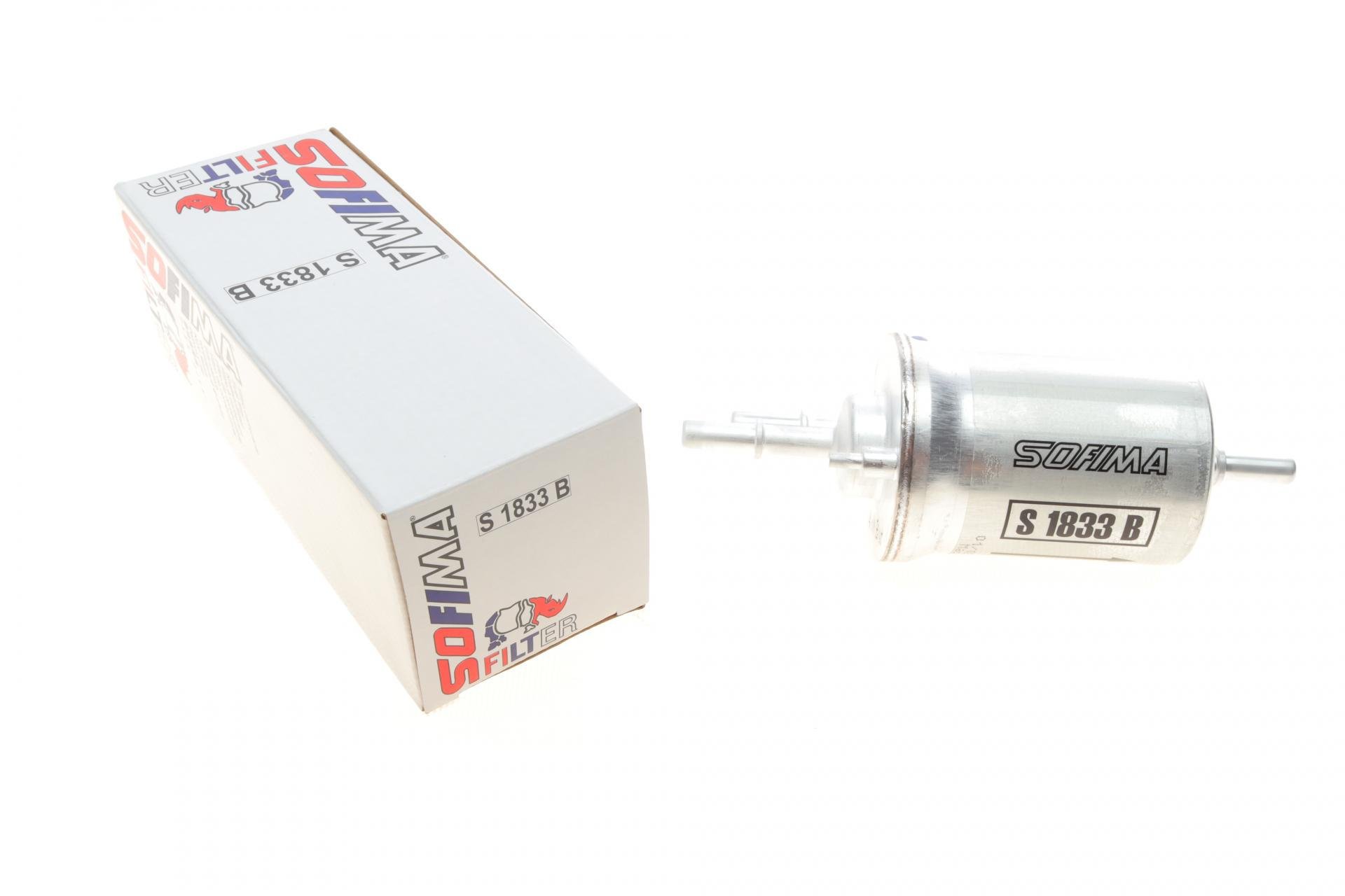 Фільтр паливний SOFIMA для VW Caddy 1,6 BiFuel/ 2,0 EcoFuel 04-15 OE line- (S 1833 B)