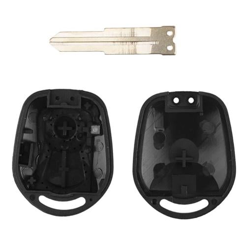 Ключ зажигания, заготовка корпус под чип, 3 кнопки для SsangYong - фото 2 Ключ зажигания, заготовка корпус под чип, 3 кнопки для SsangYong - фото 2