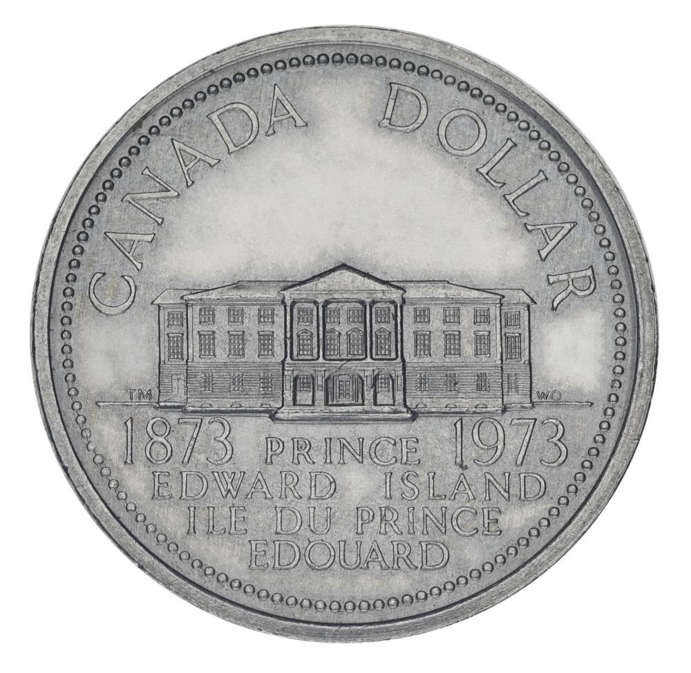 Колекційна монета Канада 1 долар 1973 F-VF Острів Принца Едварда (М23408)