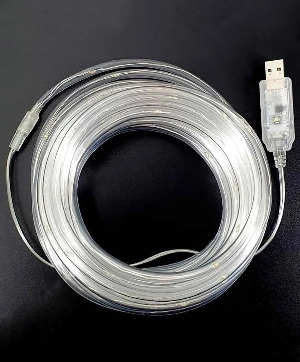 Гирлянда дюралайт 100 LED 9 м от USB Синий (1008219-Blue-1)