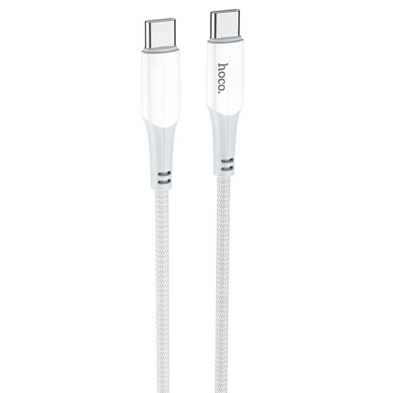 Кабель дата Hoco X70 Ferry Type-C to Type-C 60W 1 м Белый (00000055830_1)