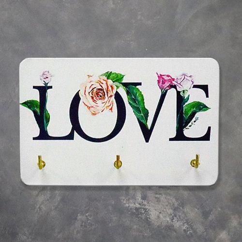 Ключница настенная маленькая Love 10х15 см (KEDL_21S003)