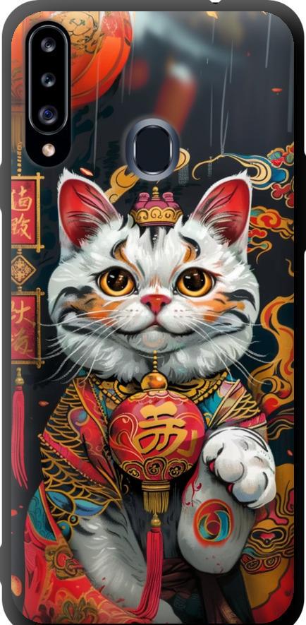 Чехол на Samsung Galaxy A20s A207F China Cat v2 (6135b-1775-42517) Чехол на Samsung Galaxy A20s A207F China Cat v2 (6135b-1775-42517)