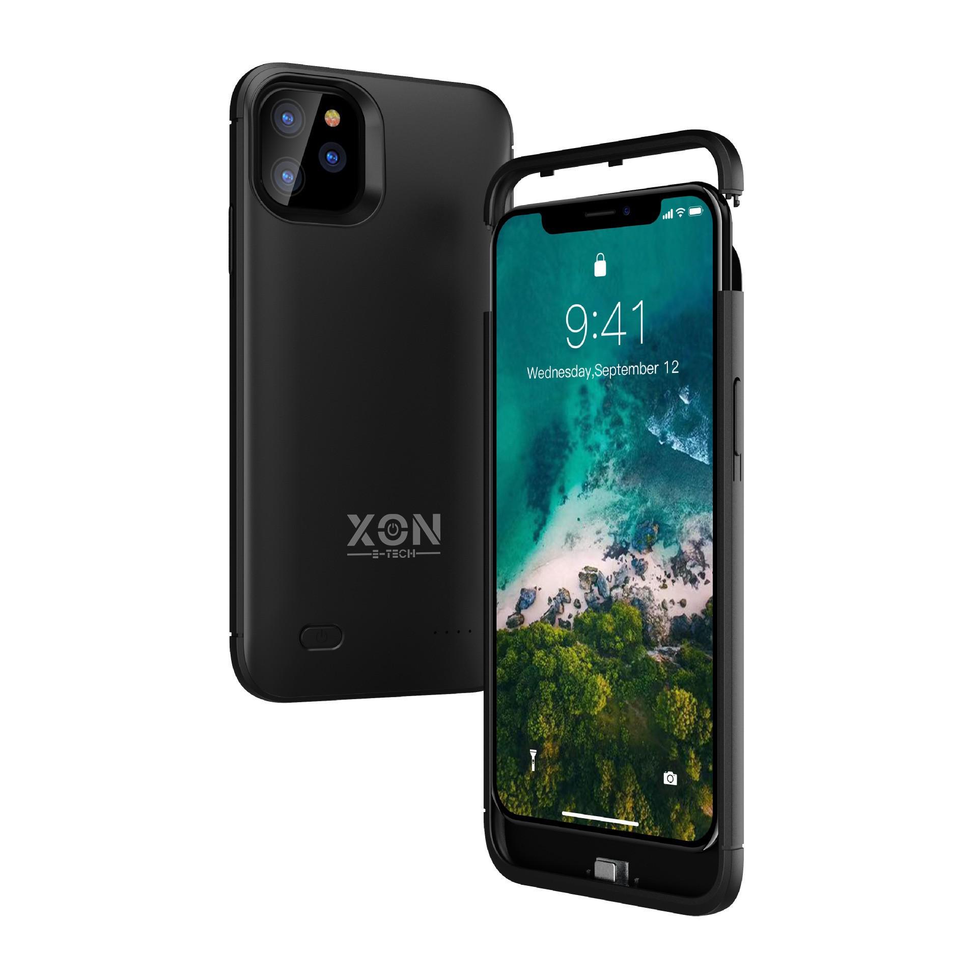 Чехол-аккумулятор XON PowerCase для iPhone 11 6200 mAh Black - фото 3